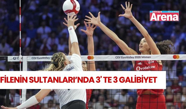 Filenin Sultanları’ndan 3’te 3! Macaristan’a Set Vermediler