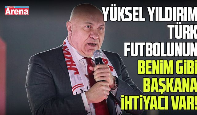 Yıldırım'dan taraftara çağrı