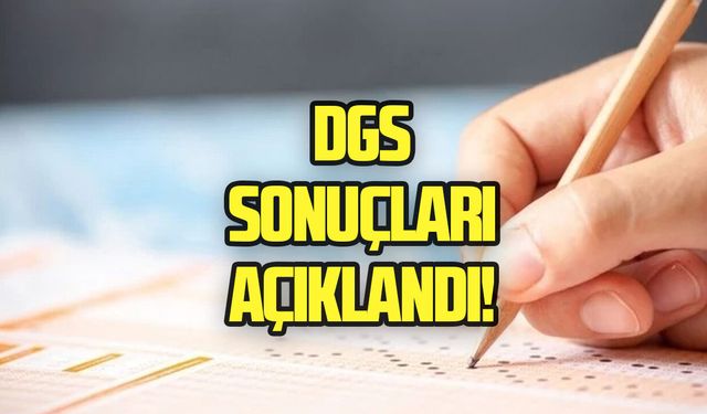 DGS 2026 sonuçları açıklandı