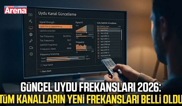 Tüm kanalların güncel uydu frekansları belli oldu