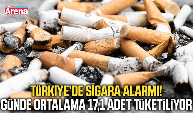 Türkiye sigara tüketiminde dünya birincisi!