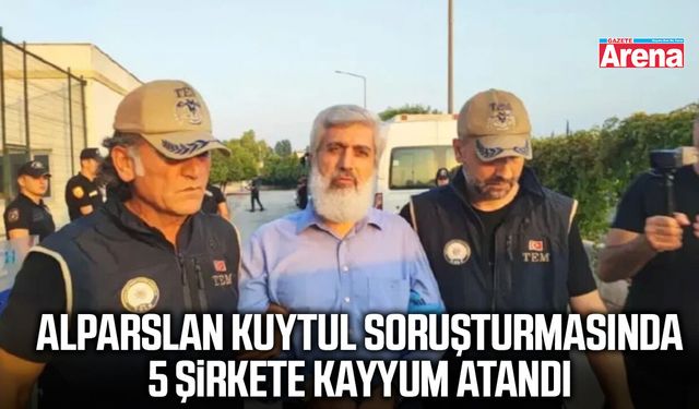 Alparslan Kuytul soruşturmasında Levent Börek'e kayyum atandı