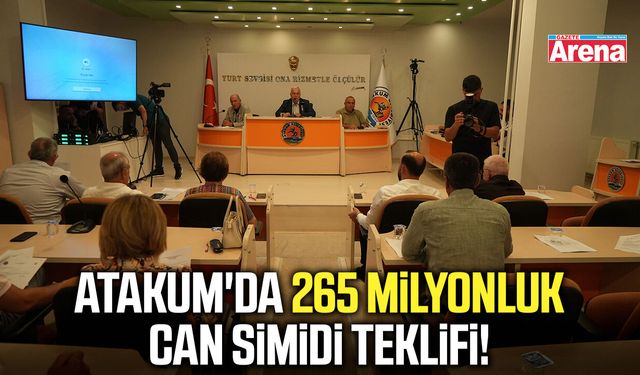 Atakum'da 265 milyonluk can simidi teklifi!
