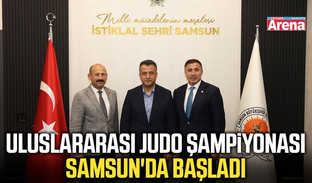 Dünyanın judocuları Samsun'da buluştu
