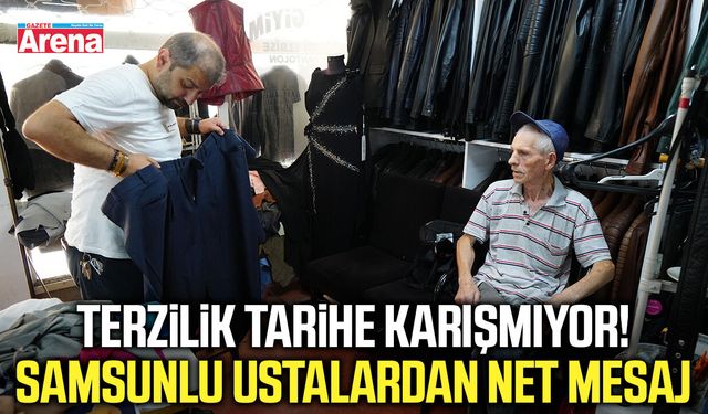 Samsun'da el emeğine yoğun ilgi! Terzilikte işler yoğun
