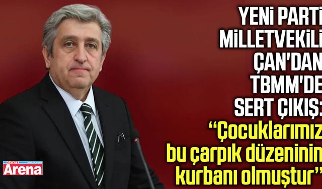 Samsun Milletvekili Çan'dan TBMM'de çocuk adaleti vurgusu