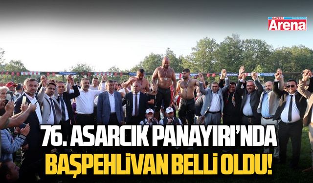 76. Asarcık Panayırı’nda başpehlivan belli oldu