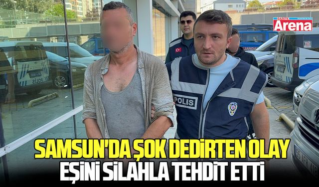 Samsun'da sok dedirten olay