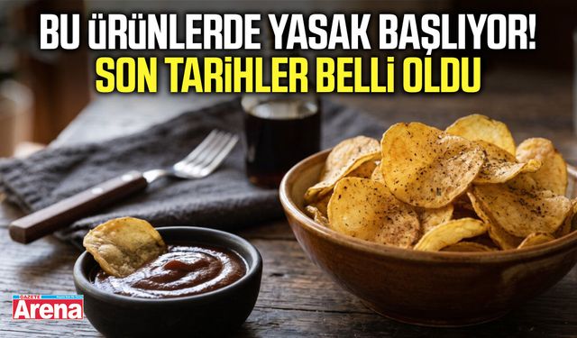 Cips ve salam alacaklar dikkat! Yasak başlıyor