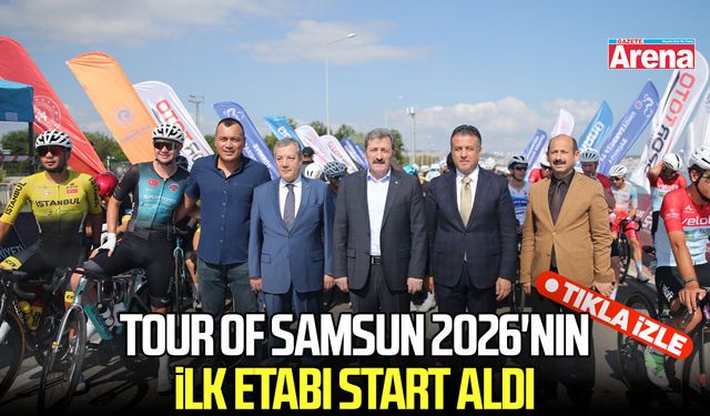 Tour Of Samsun 2026'nın ilk etabı start aldı