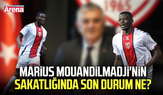 Samsunspor oyuncusu Marius Mouandilmadji'nin sakatlığında son durum