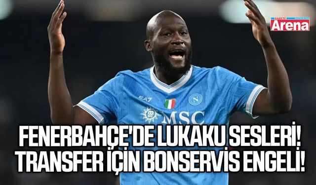 Fenerbahçe'de Lukaku sesleri! Transfer için bonservis engeli