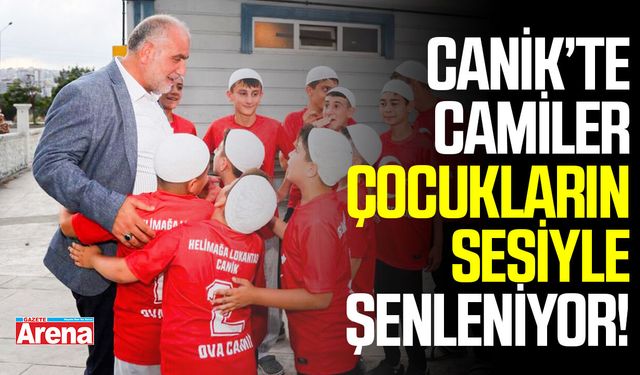 Canik'te "Haydi Güle Oynaya Camiye Gel" Projesine yoğun ilgi