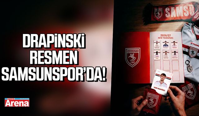 Samsunspor Igor Drapinski transferini resmen açıkladı