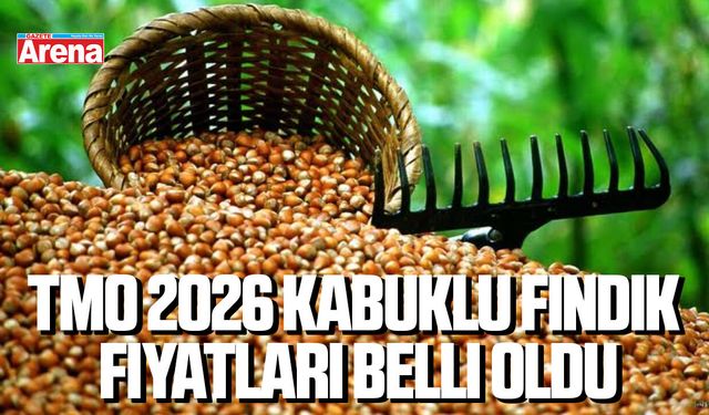 TMO 2026 kabuklu fındık fiyatları belli oldu