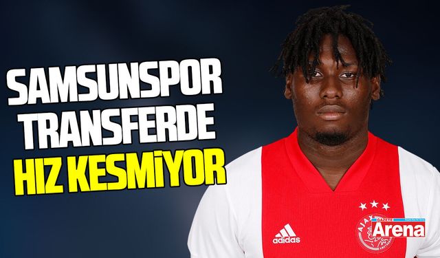 Samsunspor transferde hız kesmiyor
