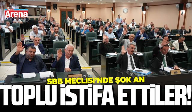 SBB Meclisi'nde şok: Topluca istifa ettiler!