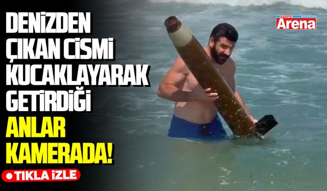 Karadeniz sahilinde şüpheli cisim hareketliliği