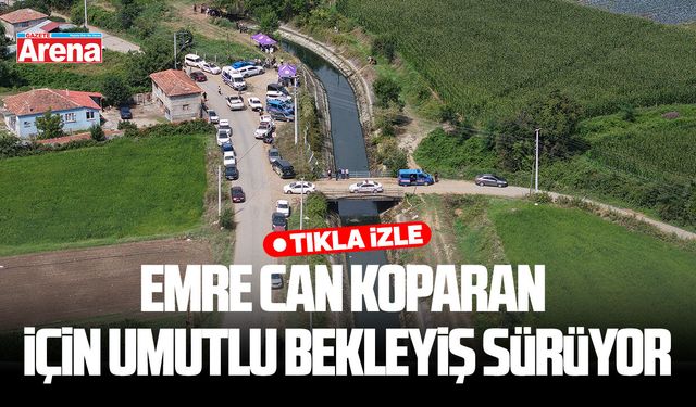 Samsun'da Emre Can Koparan için bekleyiş sürüyor