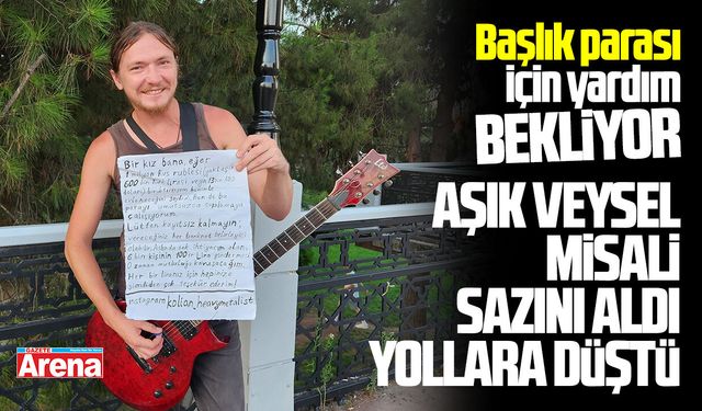 Sevdası için yollara düştü: Samsun'da yardım bekliyor!