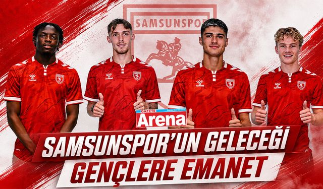Samsunspor'un geleceği gençlere emanet