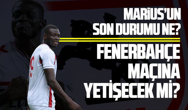 Samsunspor oyuncusu Marius Mouandilmadji'nin sakatlığında son durum