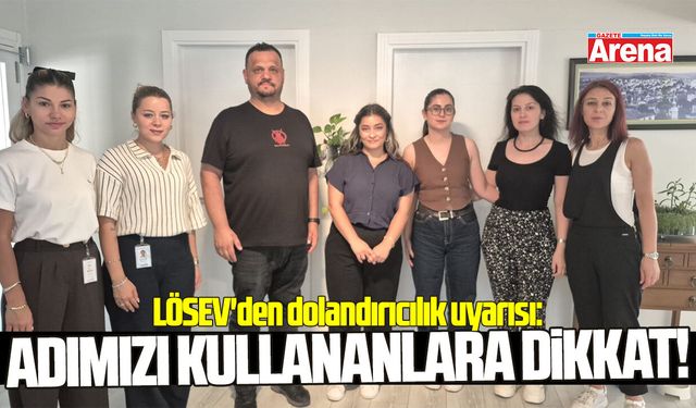 LÖSEV'den Gazete Arena'ya ziyaret