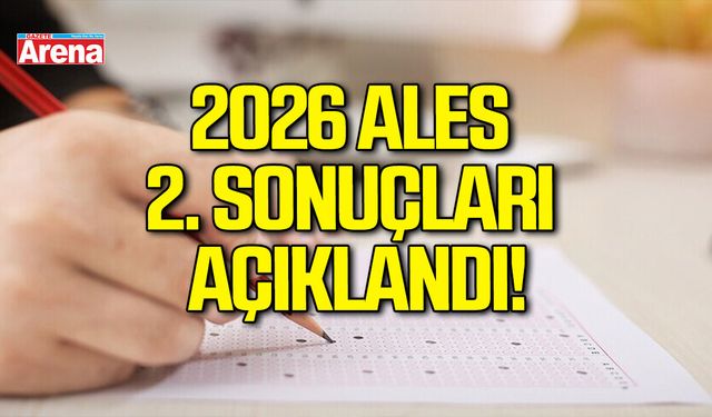 2026 ALES 2. sonuçları açıklandı