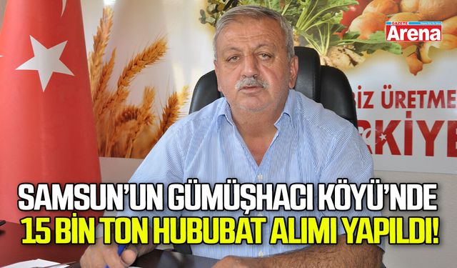 15 bin ton hububat alımı yapıldı