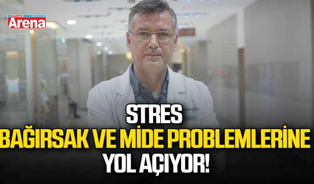 Stres, bağırsak ve mide problemlerine yol açıyor