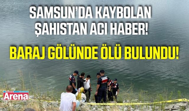 Vezirköprü’de kayıp şahıs baraj gölünde ölü bulundu