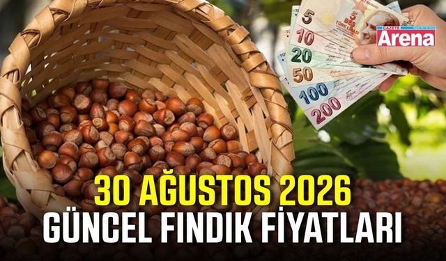 30 Ağustos 2026 güncel fındık fiyatları