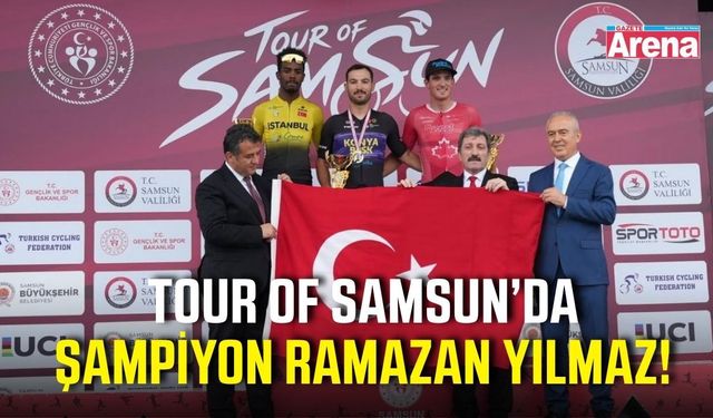 Tour of Samsun’da Ramazan Yılmaz’dan dörtte dört!
