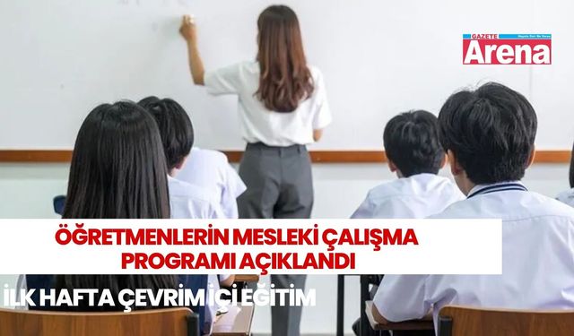 Milli Eğitim Bakanı öğretmenlere duyurdu: Eğitimler çevrim içi yapılacak