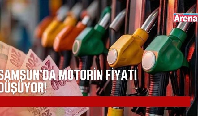 Samsunlu sürücülere müjde! Motorine indirim geliyor