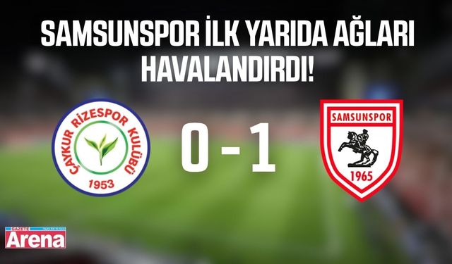 Mendes ağları havalandırdı, Samsunspor öne geçti!