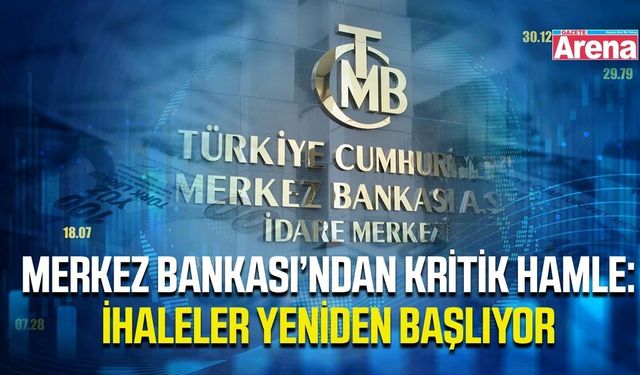 Merkez Bankası’ndan repo ihalelerine ilişkin yeni karar