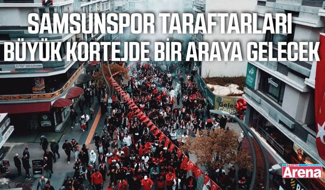 Samsunspor taraftarına Fenerbahçe maçı öncesi kortej çağrısı