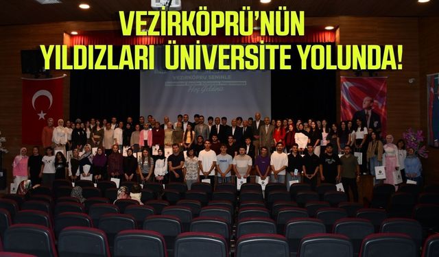 Vezirköprü’nün gurur kaynağı gençleri üniversite yolunda!