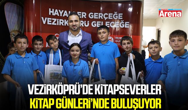 Vezirköprü’de kitapseverler Kitap Günleri’nde buluşuyor