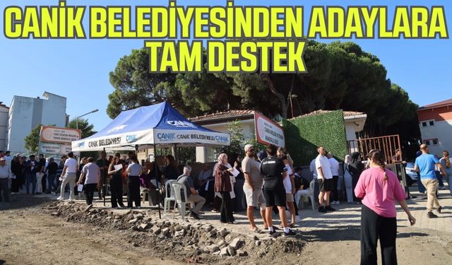 Canik’te KPSS heyecanı!