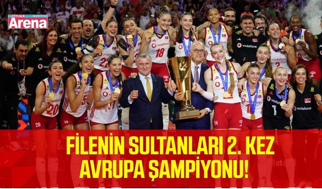 Filenin Sultanları Avrupa’nın Zirvesinde! Üst Üste İkinci Kez Şampiyon