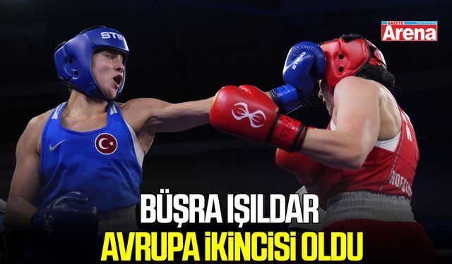 Büşra Işıldar Avrupa ikincisi oldu