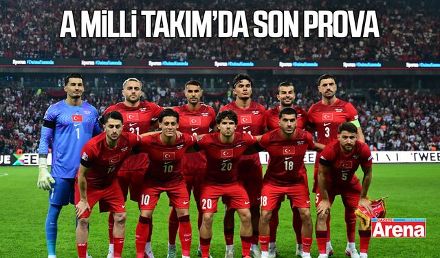A Milli Takım’da İtalya karşılaşması öncesi son prova