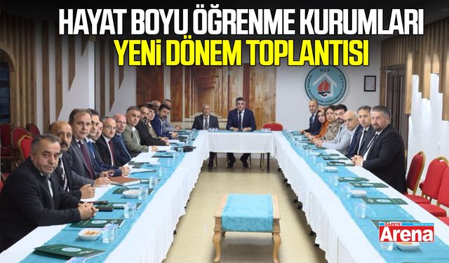 Samsun’da hayat boyu öğrenme kurumları toplantısı yapıldı