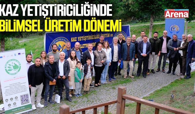 Samsun’da kaz yetiştiriciliğinde bilimsel üretim dönemi