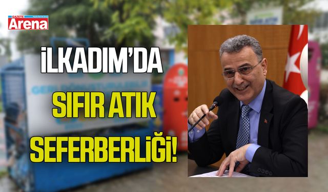 İlkadım’da sıfır atık seferberliği! Binlerce ton atık geri dönüşüme kazandırıldı