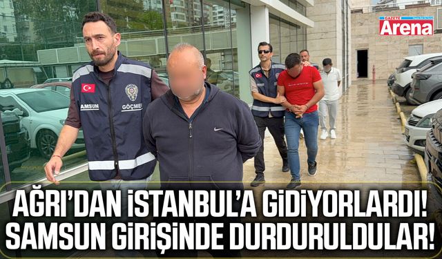 Samsun’da göçmen kaçakçılığı operasyonu!