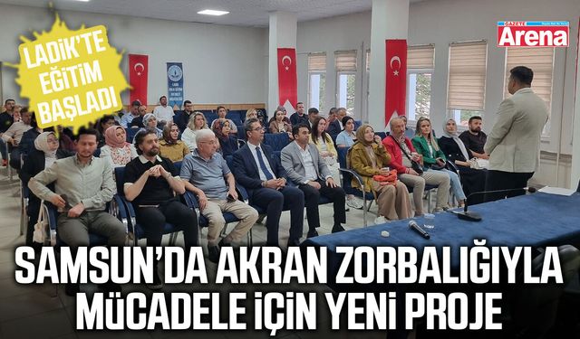 Samsun’da akran zorbalığıyla mücadele için yeni proje