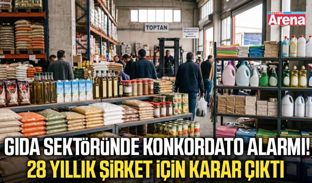 28 yıllık gıda devinde konkordato şoku!